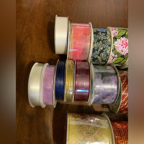 Crafters ribbon, all brand new rolls lot of 17 - Picture 4 of 4